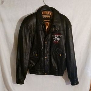 24 hour fitness leather jacket